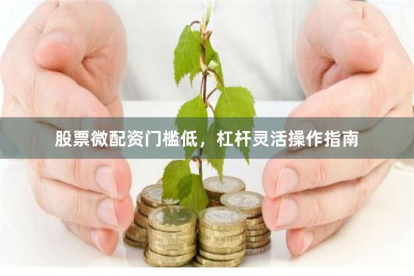 股票微配资门槛低，杠杆灵活操作指南